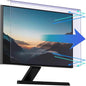RedANGEL Anti Blue Light Screen Protector for 27 Inches Computer Monitor Hanging Type Blue Light Blocking Filter Anti Scratch Eye Protection Shield for Desktop Computer (BL HT 27 Inches)