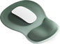 EooCoo Ergonomic Mouse Pad with Gel Wrist Rest Support Middle Concave Design, Relieve Wrist Pain Mousepad, Non-Slip Base for Laptop, Computer, Office Desk Accessories, Carpal Tunnel Syndrome
