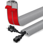 EYAYEN Floor Cord Cover for Wires on Floor Self Adhesive Cord Hider