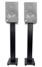 Rockville Pair RHTSB 36 Inch Bookshelf Speaker Stands, High-Performance Wood, Cable Management, Dual Platform Sizes, for Home Theater and Studio Monitors