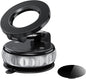 Vacuum Suction Magnetic Phone Holder, 2025 Upgraded Foldable Retractable Magnet Suction Cup Phone Mount for Car, 360° Adjustable Magnetic Phone Stand for Cars/Gyms/Mirrors/Smooth Surface