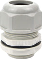 XHF 20 Pcs 1" IP68 Strain Relief Nylon Cord Grip Waterproof NPT Cable Glands Adjustable UL Listed and RoHS Compliant (Grey)