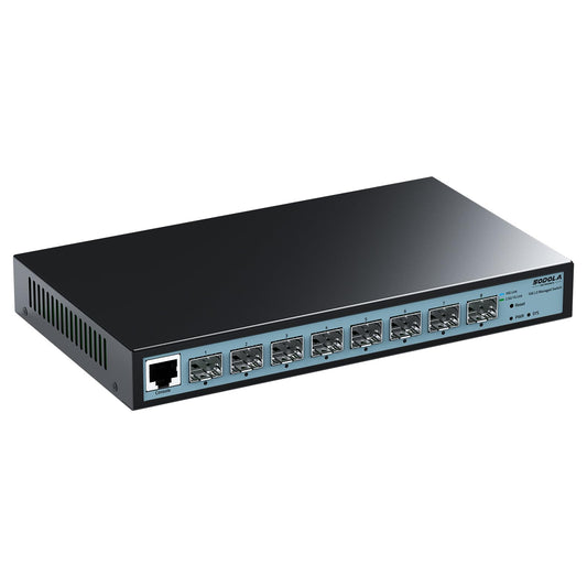 SODOLA 8 Port 10Gb Switch, L3 Managed, 8x10G SFP+ Ports