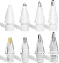 (8 Pack) Replacement Tips for Apple Pencil 2nd Generation and Apple Pencil 1st Generation,Inesore Upgraded Apple Pencil Tips Accessories Compatible with Apple Pencil 2 Generation iPad Pro Pencil Nib