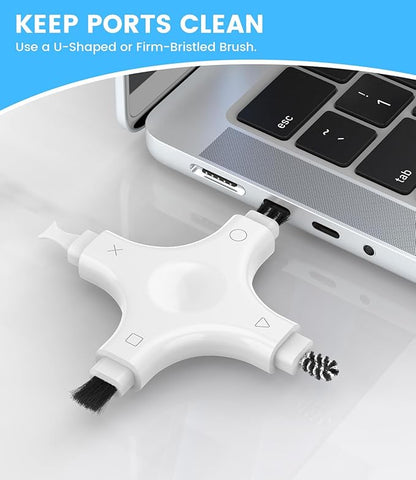 CODOGOY iPhone Cleaning Kit Port Cleaner Repair & Restore Tool Soft Brush Cleaning Tool Fit for All Devices