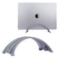 Psitek Adjustable Vertical Laptop Stand - 6061 Aluminum, CNC Precision, Anodized Finish, Fits All Laptops Including 17-inch, Ventilated Design, Anti-Slip Silicone Pads, ARC Shaped Stands