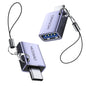 MOSWAG 2 Pack USB C to USB Female Adapter, USB 3.0 to Thunderbolt 3 OTG Adapter Compatible with iPhone 16 15 Max,MacBook Pro Air,Mac,iPad,Microsoft Surface Go,Samsung S24 S23 S22