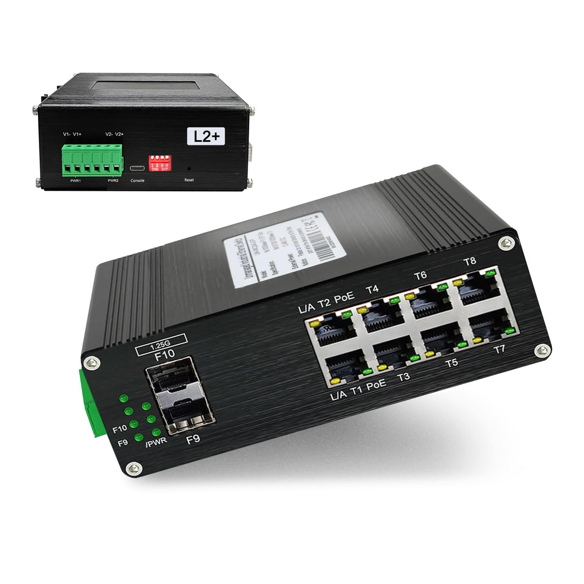 L2+ Managed 24 Port PoE Ethernet Switch with 4 SFP Slot