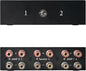 Y.D.F 2 Port Amplifier Speaker Selector, 2(1)-in-1(2)-Out Amp Speaker Switcher Selector, AMP A/B Switch Splitter 2-Way Loudspeaker Control Combiner Box