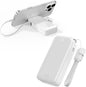 iWALK Portable Charger, Ultra Small 10,000mAh 30W PD Power Bank, USB C in&Out Fast Charging Battery Pack with Stand, Travel Essential Phone Powerbank for iPhone 16/15 Pro Max, Samsung S25/S24 Series