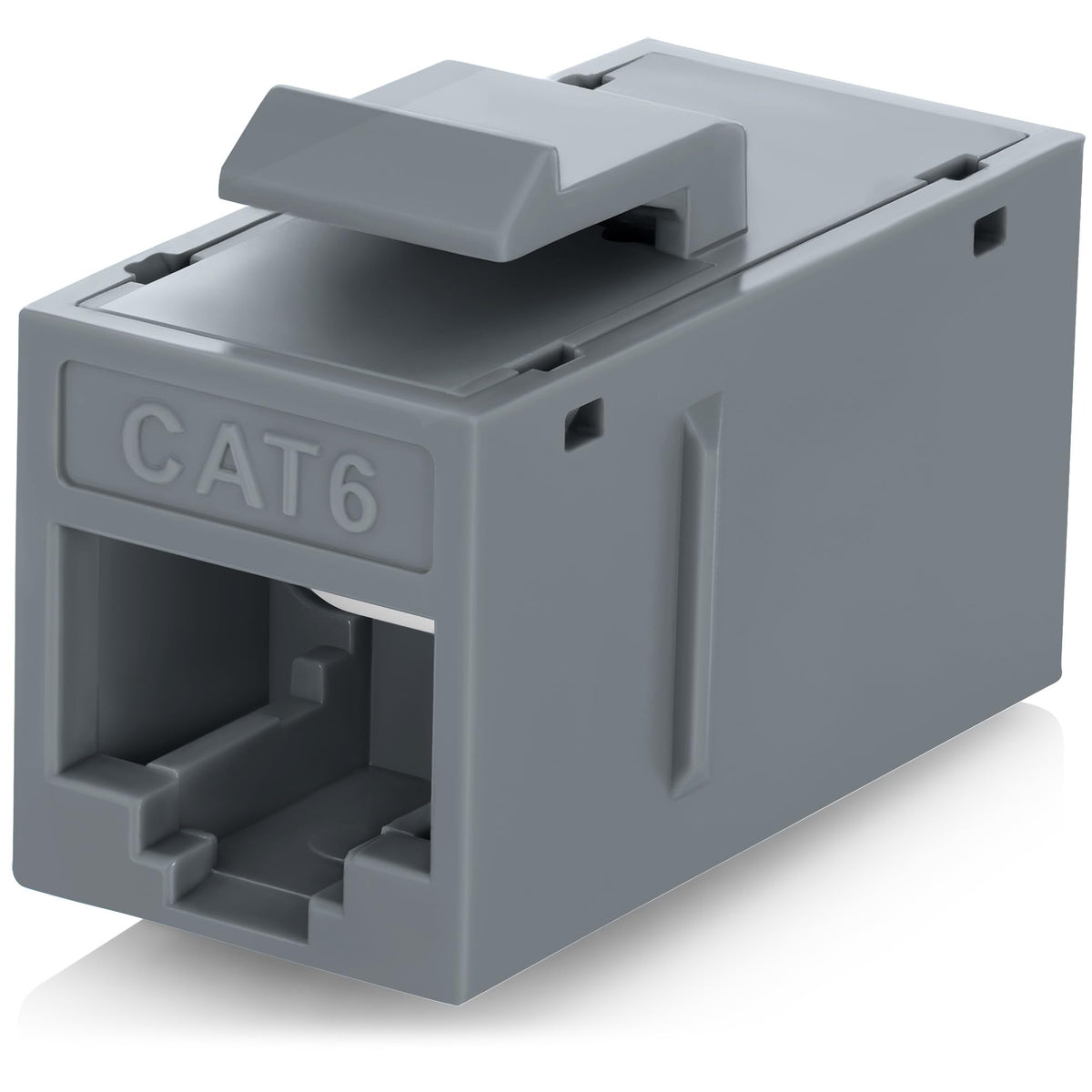 Everest Cat6 RJ45 Keystone Coupler (48-Pack) in Blue - RJ45 Coupler - Cat 6 Couplers - Female to Female Cat6 Keystone Jacks - Ethernet Couplers - Ethernet Cable Extender