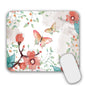Small Mouse Pad Mouse Mat for Desk Laptop Computer(Leaf)