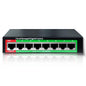 8-Port Gigabit Easy Smart Managed Ethernet Switch | Plug & Play Network Hub with VLAN, QoS, Port Mirroring | Fanless Design | Desktop/Wall Mount for Home/Office