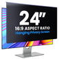 GUDTEKE Computer Privacy Screen Filter 22 Hanging Monitor Privacy Screen Protector for 16:10 Aspect Ratio Widescreen Computer Monitor, Eye Protection Anti Glare Blue Light Screen Protector