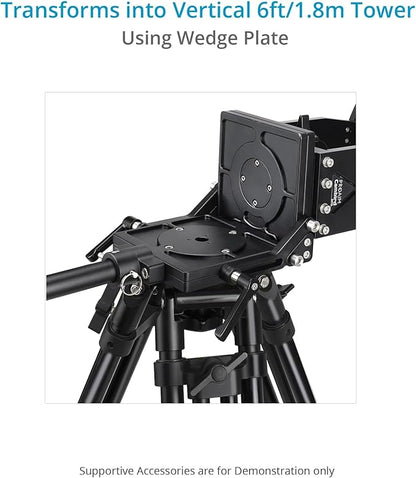 Proaim Cambird Pro 4-in-1 Gear. 6ft Video Camera Slider. Portable Mini Jib. Tower. Hi-hat .Vertical Payload - 10kg / 22lb. Horizontal Payload: 12kg / 26lb. (SL-CBPR-01)