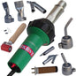 Hot Air Welder & Heat Gun Kit, Professional 1600W Plastic Repair Welder Kit for PVC/TPO/Vinyl, Roofing, Automotive, Flooring with Welding Nozzles, Seam Roofing Roller