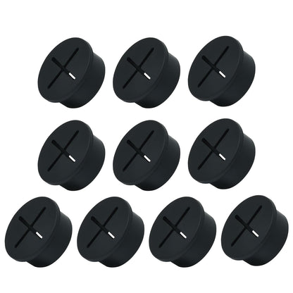EASYEAH 5 Pcs Desk Grommet 2" / 50 mm, Desk Hole Cover for Cables