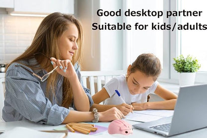 2.4GHz Wireless Mouse Cute Hamster Shape Less Noice Portable Mobile Optical 1200DPI USB Mice Cordless Mouse for PC Laptop Computer Notebook MacBook Kids Girl Men Women Adults Gift (Pink)