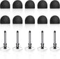 Bopomofo 10 Rubber Tips+5 Transparent Disc Tips