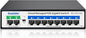 8 Port Gigabit PoE Switch with 2*1000Mbps Uplink, Easy Managed 10 Port Gigabit POE Switch Compatible with IEEE 802.3af/at Devices@120W, AI PoE Auto Recovery&Extend, Vlan, Metal Pluy&Play