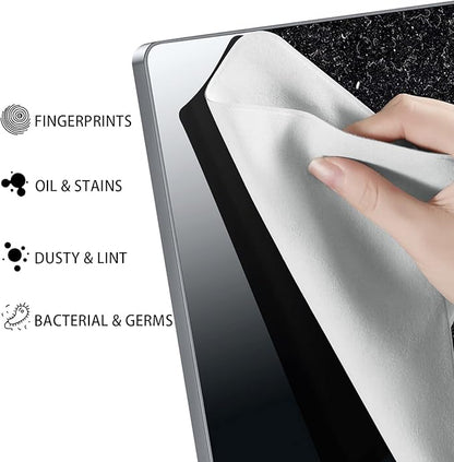 2 Pack Microfiber Liner Cleaning Cloth Screen Keyboard Imprint Protection for MacBook Neo/Pro/AIR 13" 14" (2018-2026), Compatible MacBook Neo 13/MacBook Air 13 M4 M3 M2 M1/MacBook Pro 14 (M5- M1)