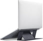 MOFT Laptop Stand for Desk, Adhesive MacBook Computer Stand with 2 Adjustable Viewing Angles, Foldable and Portable Laptop Riser Compatible with 11"-16" Laptops, Black