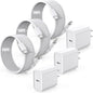 Fast Charger for iPhone 16/15 Charger,10FT Extra Long Fast Charging 3Pack USB-C Wall ChargerBlock USB C To USB C Fast Charging Cable Cord for iPhone 16 Pro Max/iPhone 15 Pro/15 Plus,iPad Pro/Air/Mini