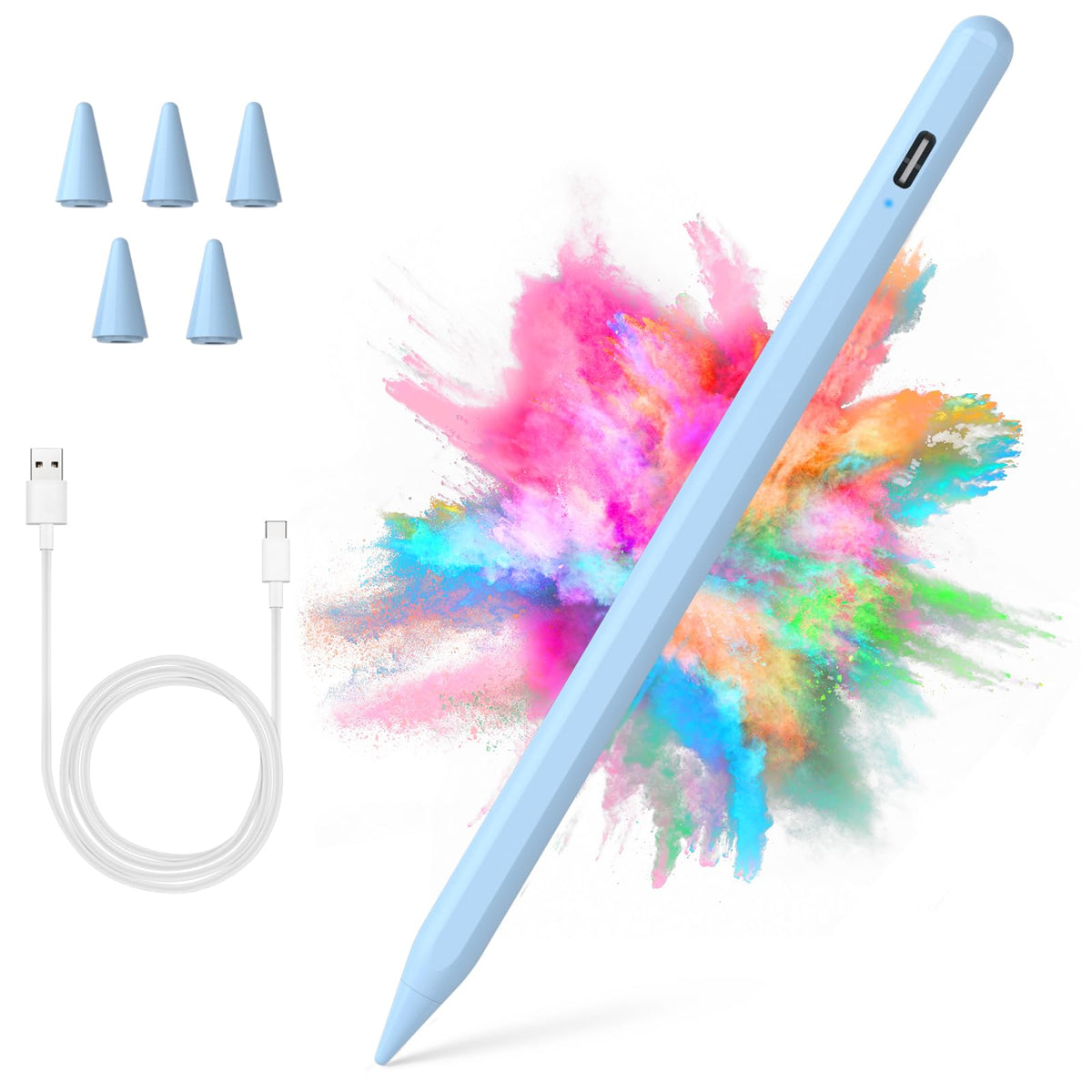 COO Stylus Pen for iPad Pro Air Mini 2018-2026, Palm Rejection Fast Charge