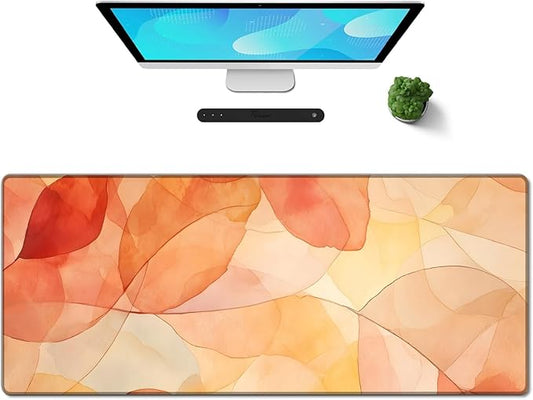 Galdas Mouse Pad For Gaming,Forest Background Pattern XXL XL Large Mouse Mat Long Extended MousePad Desk Mat Non-Slip Rubber Mice Pads Stitched Edges Thin (31.5 x 11.8 x 0.12 Inches) 2026