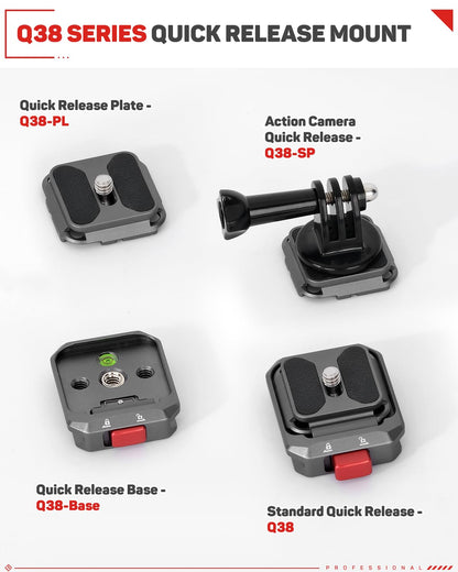 IFOOTAGE Q38 Quick Release Plate Camera Tripod Mount Adapter