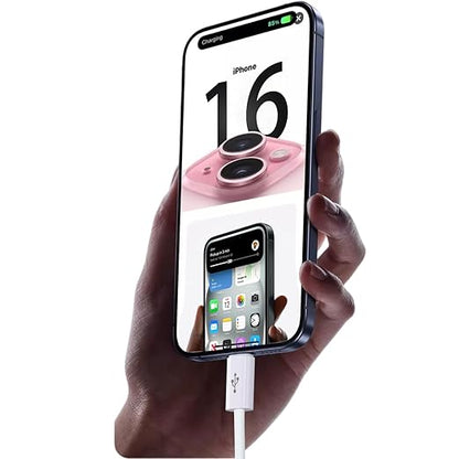 10FT iPhone 17/16 /16E/15 Woven Cable for iPhone 17/16/15 Pro Max, 17Air, 15/16 Plus Cable, USB C to USB C for AirPods 4, AirPods Pro 2, TV Siri Remote, 4K Remote 3rd Gen, TV 4th Gen Charger Cord