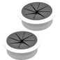 BOPOREAE 2 Pcs Desk Grommet 2-1/16" (53mm), Desk Hole Cover for Cables