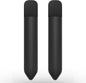 MoKo Pencil Holder Sticker Fit Apple Pencil Pro, iPencil USB-C, Apple Pencil 1st/2nd Generation, Elastic Pencil Pocket Pouch Adhesive Sleeve Attached to iPad Case for Stylus Pens, 2 Pieces Black