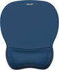 TECKNET Gel Mouse Pad with Wrist Rest, Ergonomic Office Mousepad with Wrist Support - Non-Slip & Smooth Surface Comfortable Desk Accessories Mat for Office, Gaming and Study - Navy