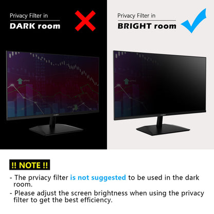 FILMEXT 2026 Upgrade 27 Inch Computer Privacy Screen Filter