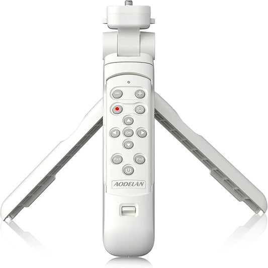 AODELAN Remote Control Wireless Shooting Grip Tripod Grip for Nikon Z50, P1000, B600, A1000, P950 (Withe)