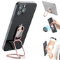 Phone Holder Foldable Phone Stand Phone Ring Holder Finger Kickstand 360° Rotation Cell Phone Stand Metal Phone Grip for Magnetic Car Mount Sticky Phone Grip Compatible with Most Smartphones