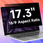 17.3 Inch 1920x1080 Laptop Privacy Screen Filter, Anti Blue Light Glare & Anti Scratch Computer Privacy Shield for 17.3" with 16:9 Aspect Ratio Laptop