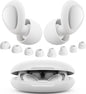 Ear Plugs for Sleeping Noise Cancelling, 45dB Reusable Silicone Ear Plugs for Concert, 8 Tips Earplugs for Noise Reduction, Hearing Protection Earplugs for Sleep, Concert, Snoring, Work, White