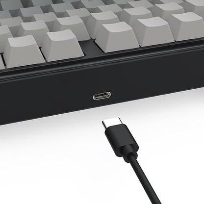 Redragon K707 HE Rapid Trigger Gaming Keyboard, 87 Keys TKL Wired Mechanical Keyboard w/Hyper-Fast Actuation Hall Effect Magnetic Switch, Actuation Point Adjustable, Side Printed PBT Gradient Keycaps