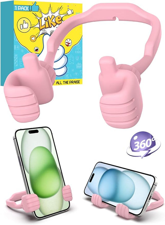Cell Phone Holder Gifts for Teens Girls Boys Thumbs Up Lazy Phone Stand