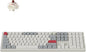 Keychron Q6 Max QMK/LAUNCHER Wireless Bluetooth/2.4 GHz/USB-C Wired Custom Mechanical Keyboard, Full Size Programmable Knob RGB Backlit Hot-Swappable Gateron Brown Switch for Mac Windows Linux - White
