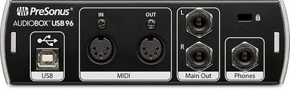 PreSonus AudioBox USB 96 Studio with Studio One Pro Software
