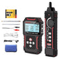 NOYAFA NF-8209S Network Cable Tester for CAT5, CAT6, LAN/Ethernet with PoE and NCV, LCD Anti-Interference scan Mode Wire Tracer Lithium Battery Charge