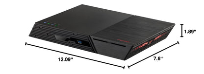 Asustor Flashstor 12 Pro FS6712X - 12 Bay Pure M.2 SSD NAS Network Storage Enclosure, Quad-Core 2.0GHz, 12 M.2 SSD Slots, 10GbE Port, 4GB RAM DDR4 (Diskless)