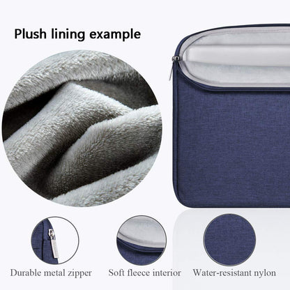 Voova 13.3-13 Inch Laptop Sleeve, MacBook Case，Laptop Case,Blue