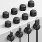Lamicall 12Pack Rotating Cord Organizer, Desk Office Nightstand Accessories