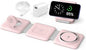 Charging Station for Apple Multiple Devices: 3 in 1 Foldable Magnetic Wireless Charger Stand - Travel Charging Dock Compatible with iPhone 16 15 14 13 12 Pro Max Plus Apple Watch AirPods