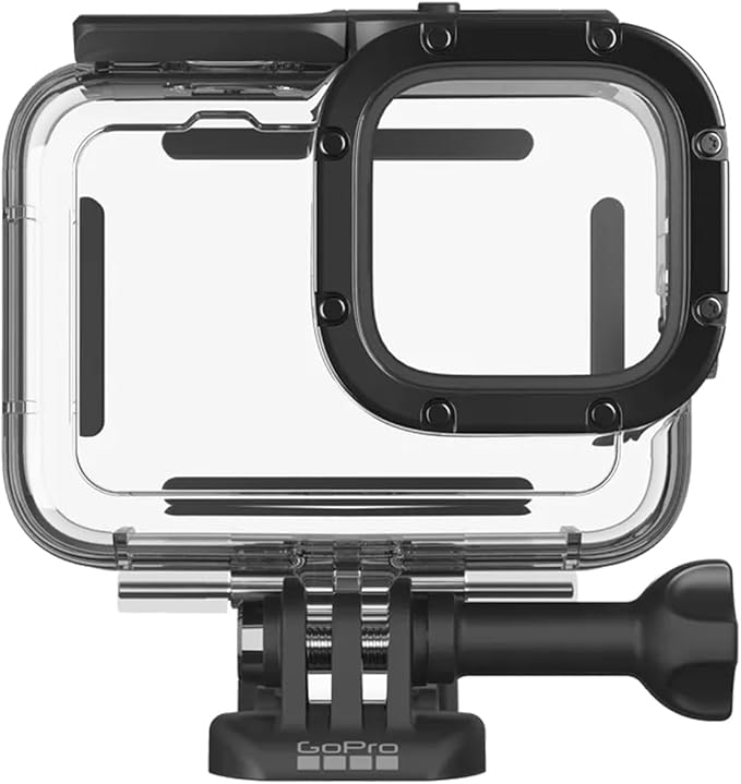 GoPro HERO12 Waterproof Action Camera Dive Kit with 5.3K60 UHD Video, 27MP HDR Photos - Bundle with Protective Housing, Video Light Pack, Camera Tray, Double Clip, 64GB microSD Card