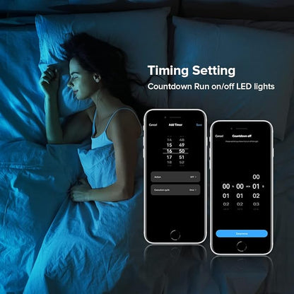 BTF-LIGHTING C02W CCT PWM (+ CW WW) 3PIN Color Temperature LED Strip Dual White 2.4GHz Tuya WiFi Group Controller Alexa Google Home Compatible with WR02RF RC02RFB Remote
